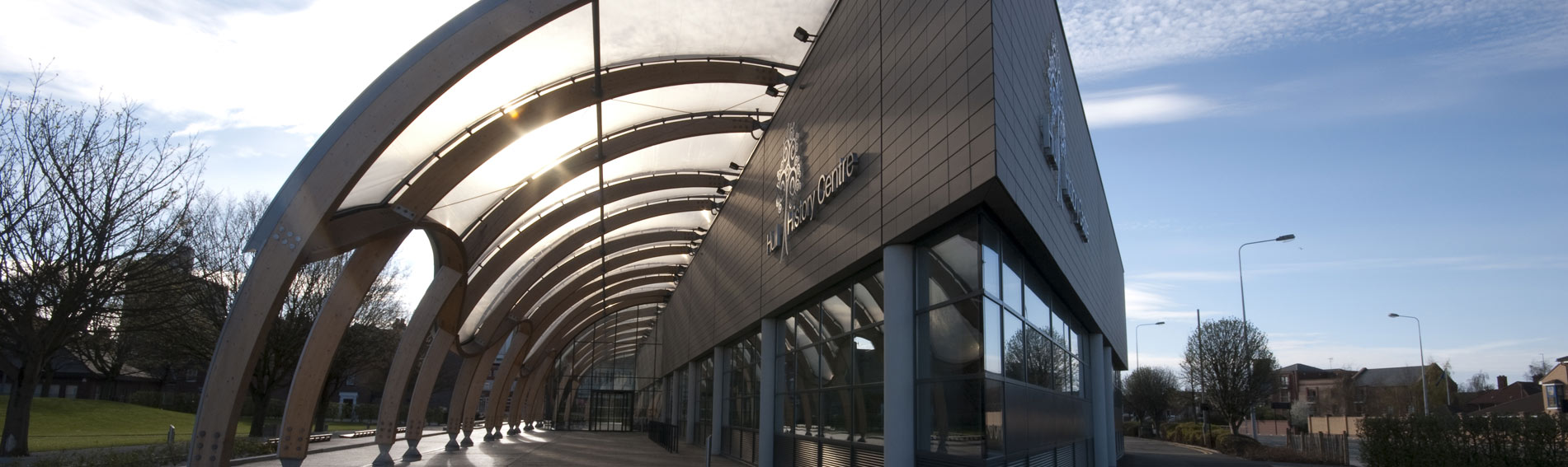 Exterior view of the History Centre